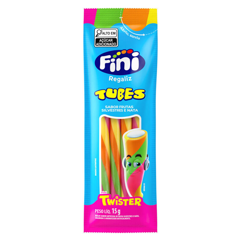 FINI DISPLAY 12X15G TUBES TWISTER CITRI