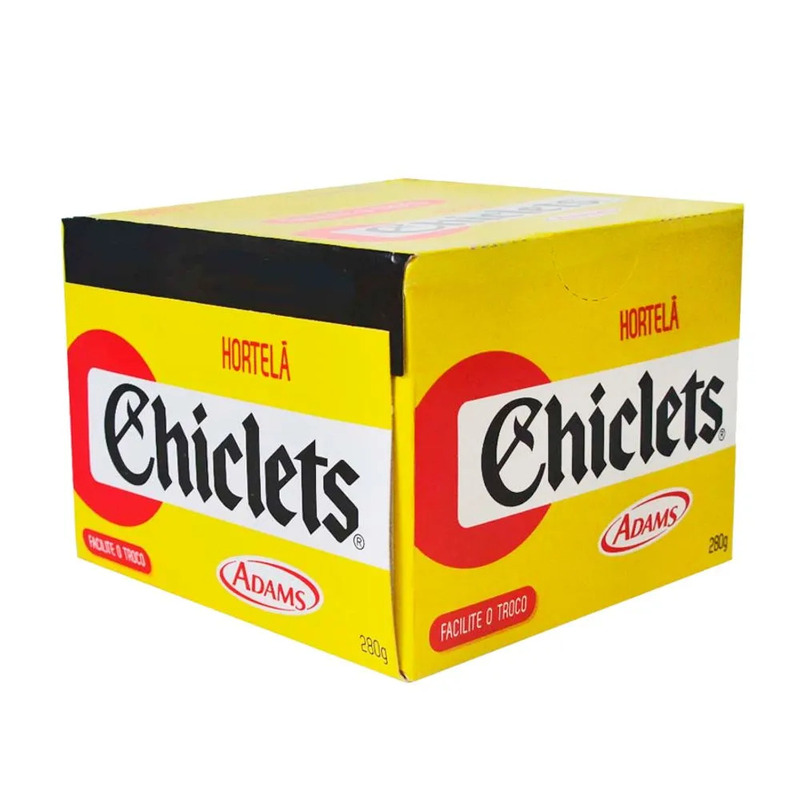 CHICLE HORTELA CX 100UN