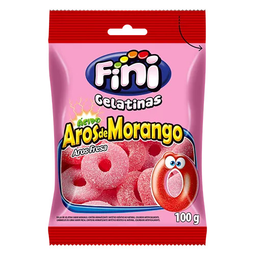 FINI SM AROS DE MORANGO 80GR