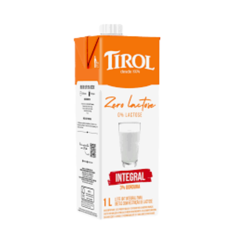 LEITE TIROL ZERO LACTOSE INTEGR TP   1LT