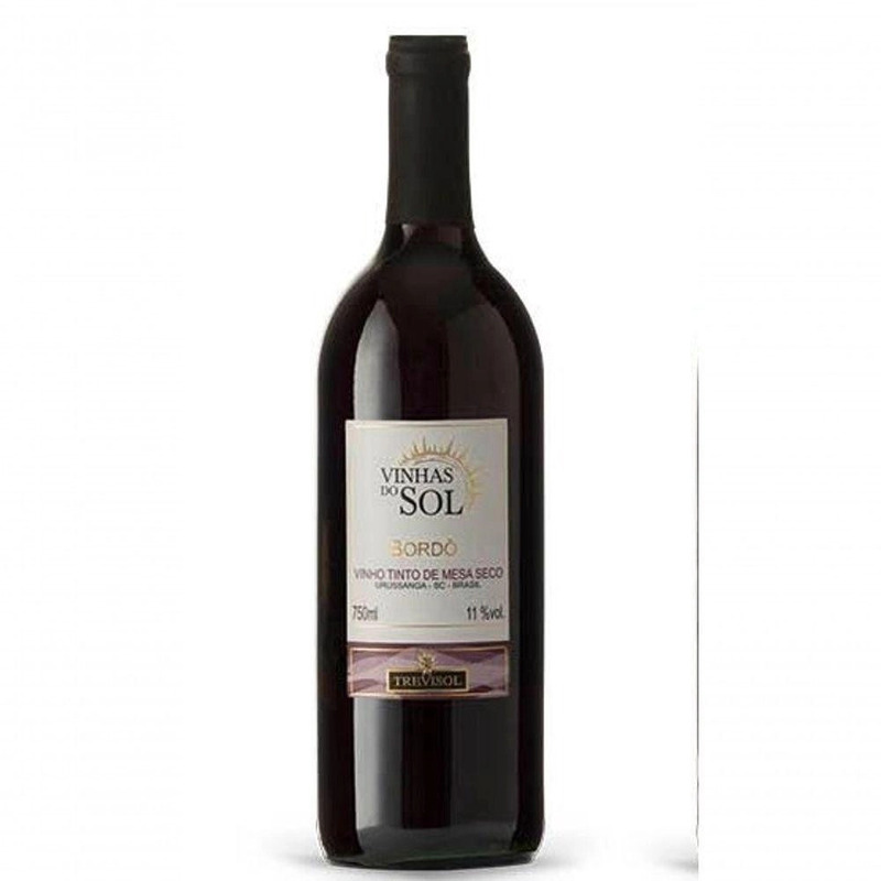 BORDO SUAVE VINHAS DO SOL 750ML UNIDADE
