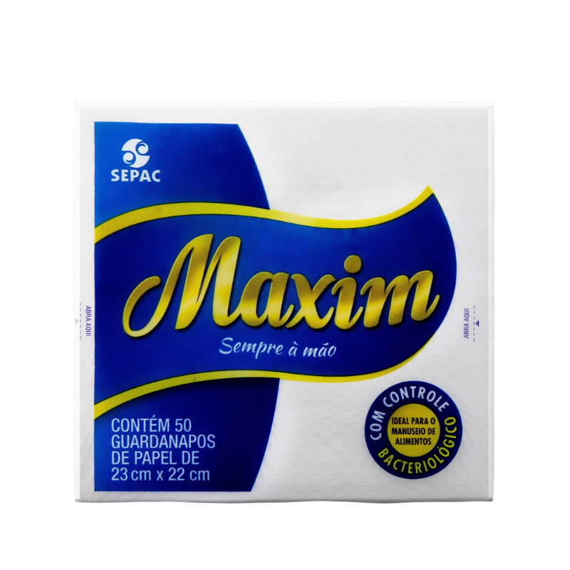 GUARDANAPO MAXIM 23X22     5003 PE  50UN