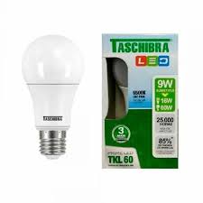 LAMPADA TASCHIBRA LED 60/9W BR  CT   1UN
