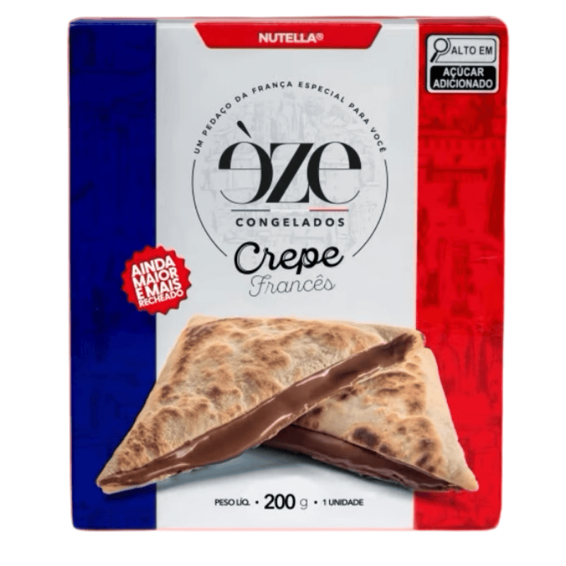 CREPE CONGELADO NUTELLA