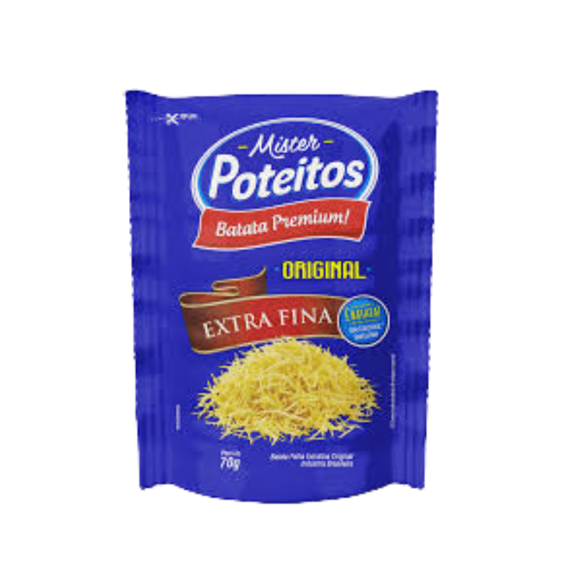 BATATA PALHA M.POTEITOS LIGHT   PE   70G