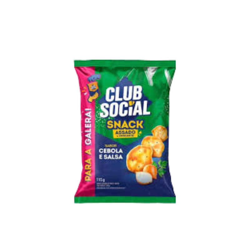 SNACK CLUB SOCIAL CEBOLA/SALSA  PE 115GR