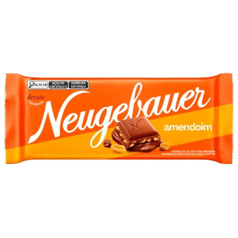 CHOC. NEUGEBAUER BARRA AMENDOIM  BR 80GR