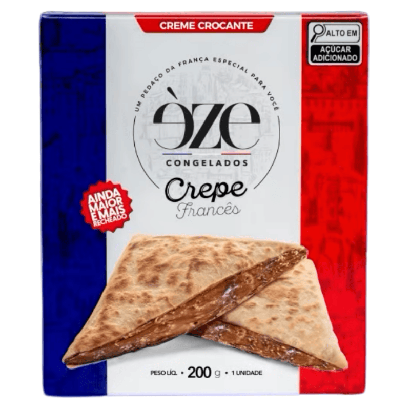CREPE CONGELADO CREME CROCANTE