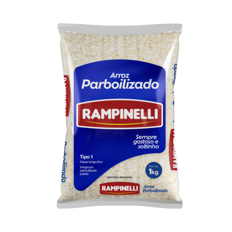ARROZ RAMPINELLI PARBOILIZADO   PE   1KG