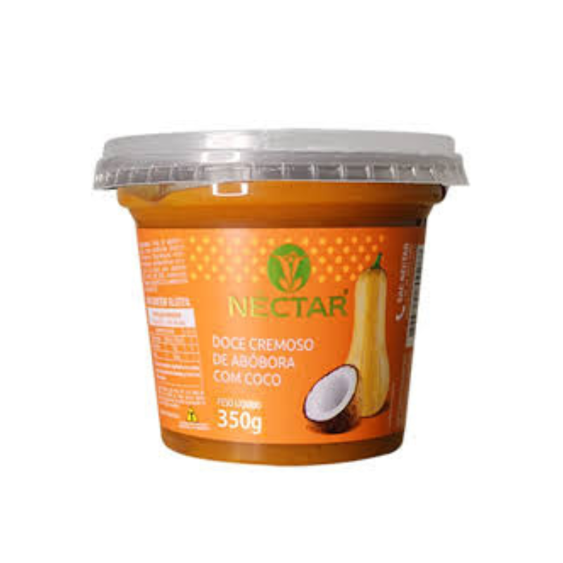 DOCE NECTAR ABOBORA COCO C/MACA PT 350GR