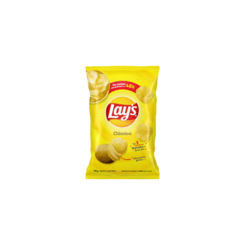 BATATA LISA LAYS CLASSICA       PE  115G