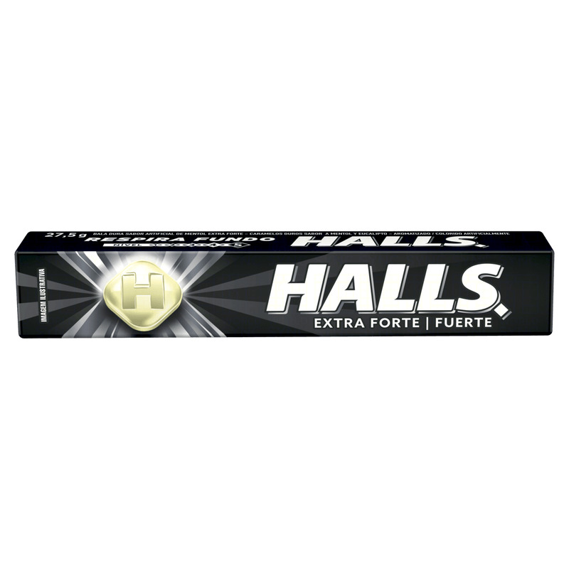 HALLS EXTRA FORTE CX 21UN
