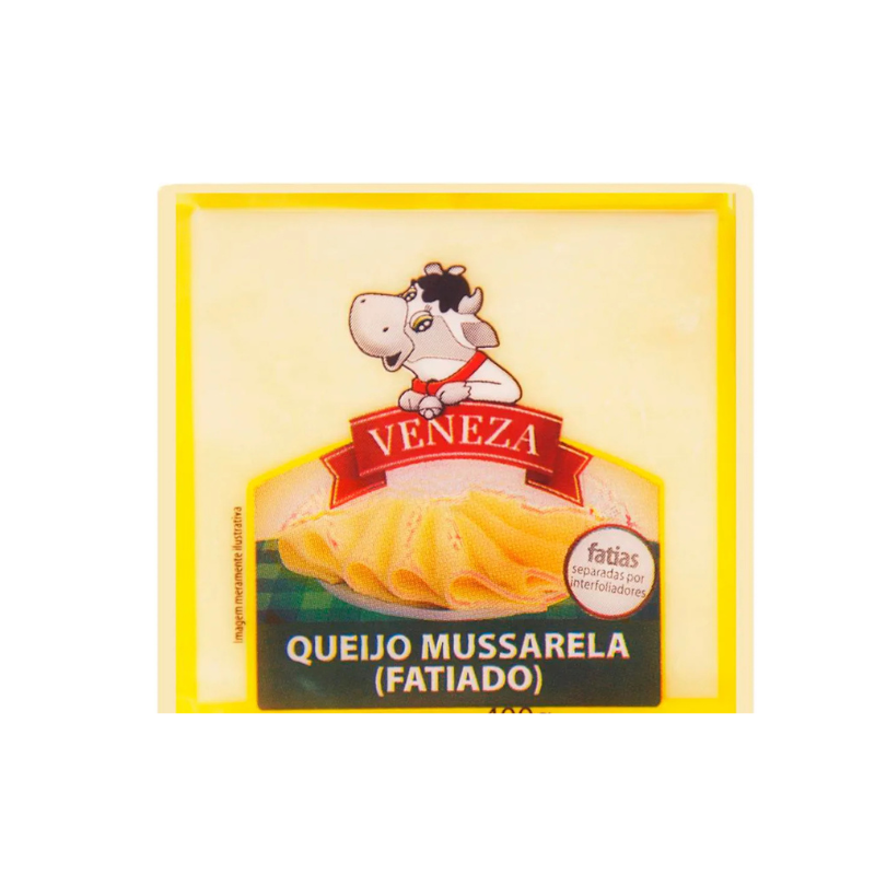 QUEIJO MUSSARELA VENEZA FAT.    PE 150GR
