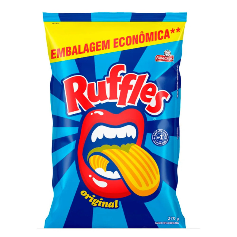 BATATA OND.RUFFLES ORIGINAL 270GR