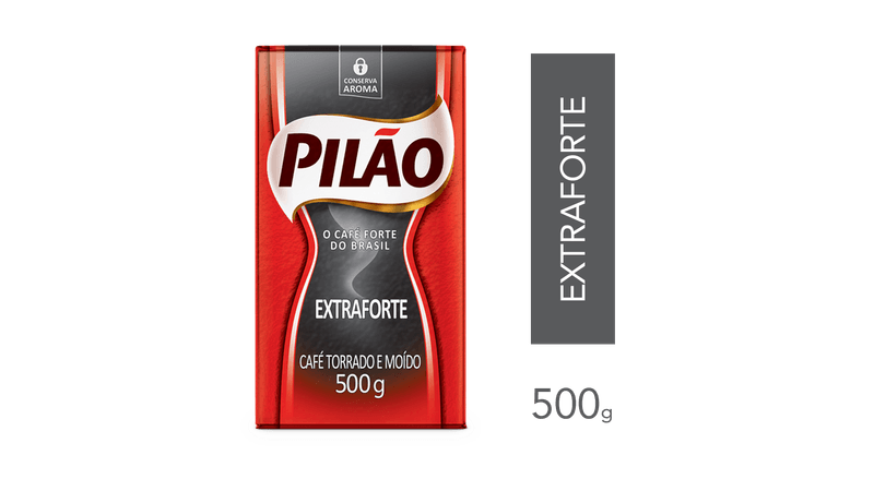 CAFE PILAO EXTRA FORTE          PE 500GR