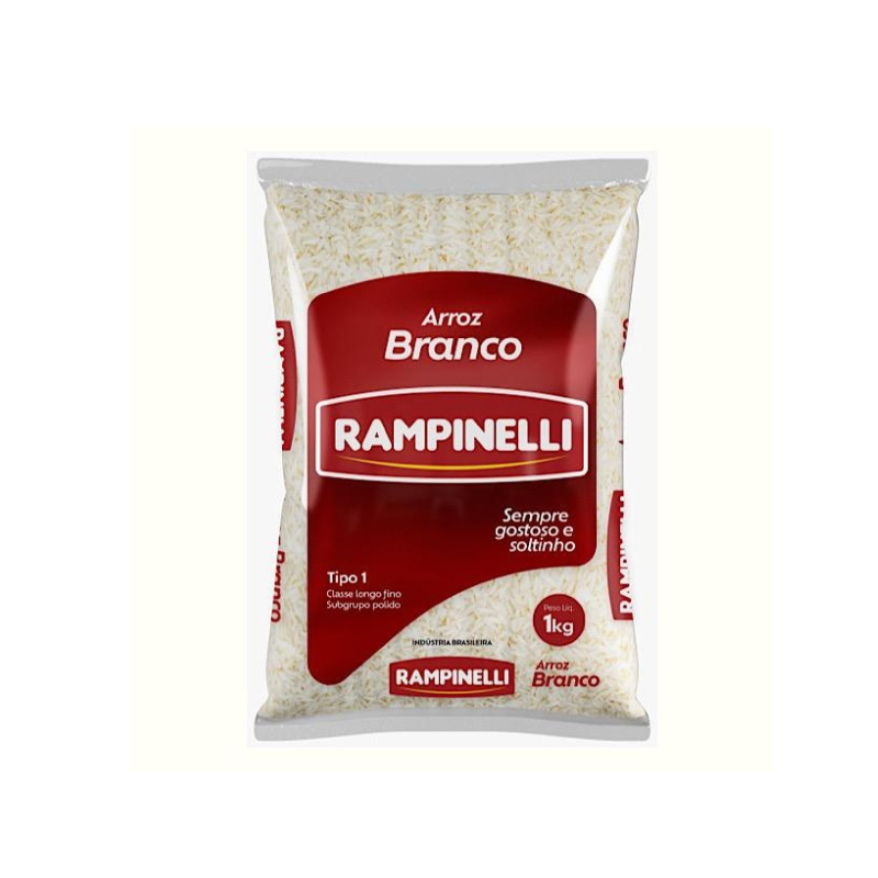 ARROZ RAMPINELLI BRANCO         PE   1KG